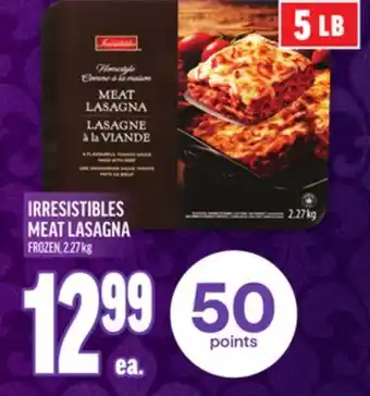 Metro IRRESISTIBLES MEAT LASAGNA offer