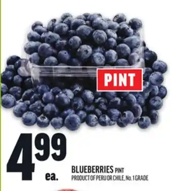 Metro BLUEBERRIES PINT offer