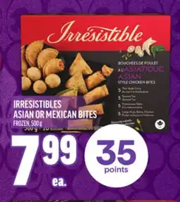 Metro IRRESISTIBLES ASIAN OR MEXICAN BITES offer