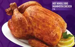 Metro HOT WHOLE BBQ MAMMOTH CHICKEN offer