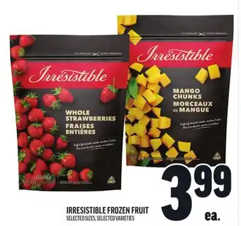 Metro IRRESISTIBLE FROZEN FRUIT offer