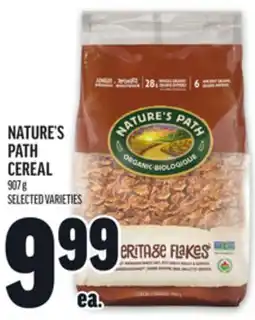 Metro NATURE'S PATH CEREAL offer