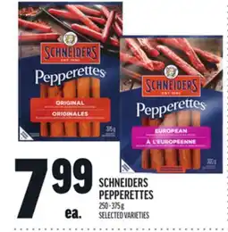 Metro SCHNEIDERS PEPPERETTES offer