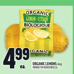 Metro ORGANIC LEMONS offer