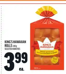 Metro KING'S HAWAIIAN ROLLS offer