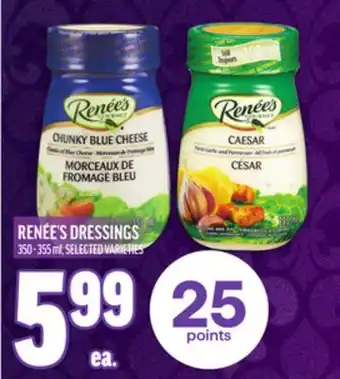 Metro RENÉE'S DRESSINGS offer