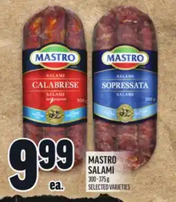 Metro MASTRO SALAMI offer