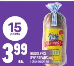 Metro RUDOLPH'S RYE BREADS offer