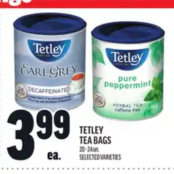 Metro TETLEY TEA BAGS offer