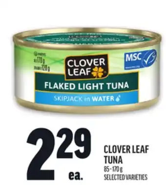 Metro CLOVER LEAF TUNA offer