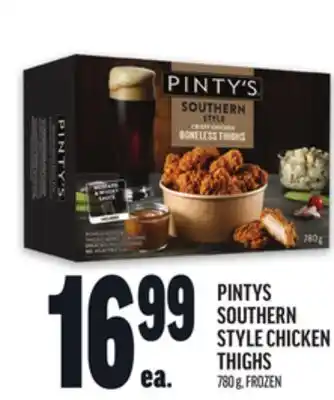 Metro PINTYS SOUTHERN STYLE CHICKEN THIGHS offer