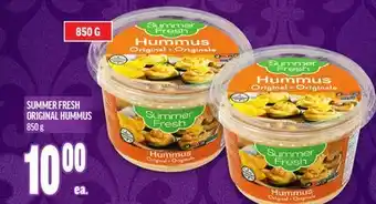 Metro SUMMER FRESH ORIGINAL HUMMUS offer