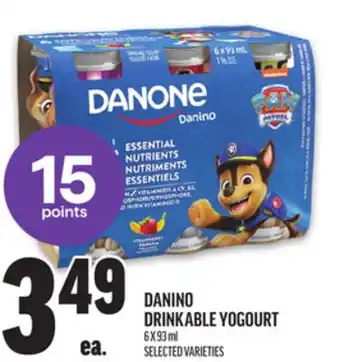 Metro DANINO DRINKABLE YOGOURT offer