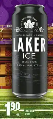 Metro LAKER ICE offer