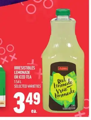 Metro IRRESISTIBLES LEMONADE OR ICED TEA offer