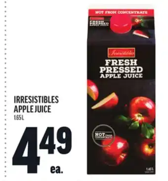 Metro IRRESISTIBLES APPLE JUICE offer