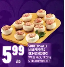 Metro STUFFED SWEET MINI PEPPERS OR MUSHROOMS offer