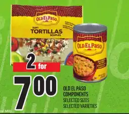 Metro OLD EL PASO COMPONENTS offer