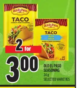 Metro OLD EL PASO SEASONING offer