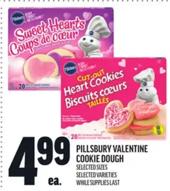 Metro PILLSBURY VALENTINE COOKIE DOUGH offer