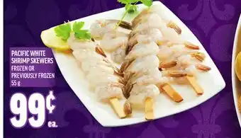 Metro PACIFIC WHITE SHRIMP SKEWERS offer