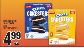 Metro OREO CAKESTERS SNACK CAKES offer