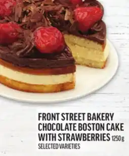 Metro FRONT STREET BAKERY CHOCOLATE BOSTON CAKE WITH STRAWBERRIES offer