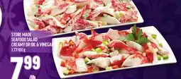 Metro STORE MADE SEAFOOD SALAD CREAMY OR OIL & VINEGAR offer