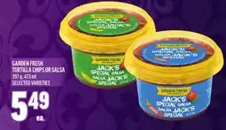 Metro GARDEN FRESH TORTILLA CHIPS OR SALSA offer