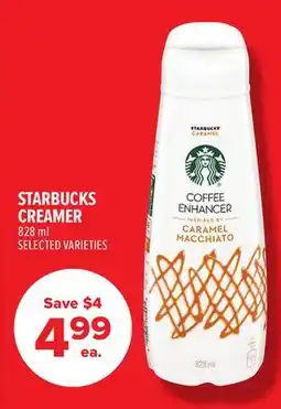 Metro STARBUCKS CREAMER offer