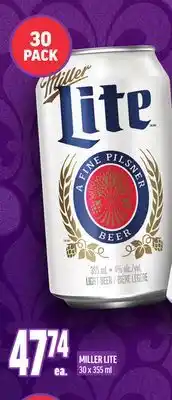 Metro MILLER LITE offer