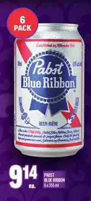 Metro PABST BLUE RIBBON offer