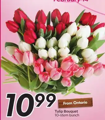 Sobeys Tulip Bouquet offer