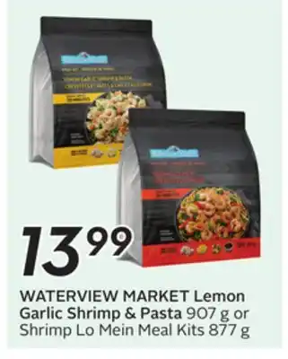 Sobeys WATERVIEW MARKET Lemon Garlic Shrimp & Pasta offer