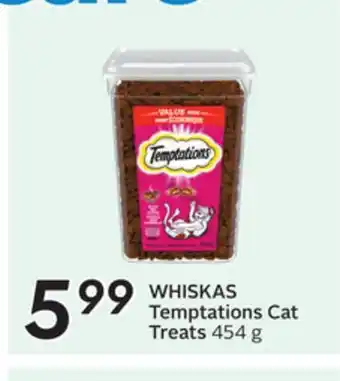 Sobeys WHISKAS Temptations Cat Treats offer