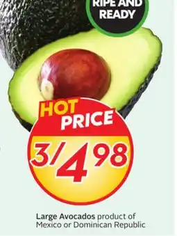 Sobeys Large Avocados offer