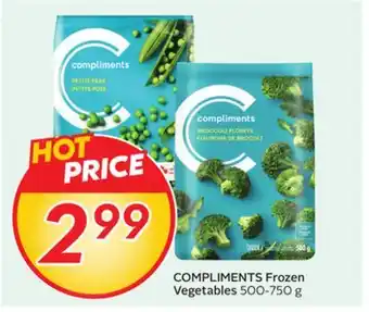 Sobeys COMPLIMENTS Frozen Vegetables offer