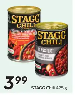 Sobeys STAGG Chili offer