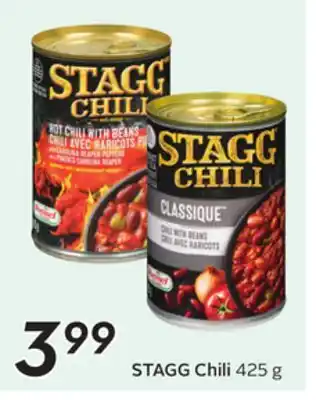 Sobeys STAGG Chili offer