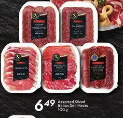 Sobeys Assorted Sliced Italian Deli Meats offer