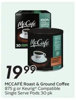 Sobeys MCCAFÉ Roast & Ground Coffee offer