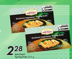 Sobeys KIM PHAT Spring Rolls offer