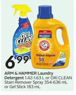 Sobeys ARM & HAMMER Laundry Detergent offer