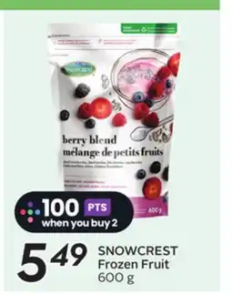 Sobeys SNOWCREST Frozen Fruit offer