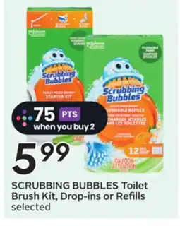 Sobeys SCRUBBING BUBBLES Toilet Brush Kit offer