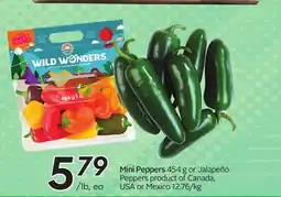 Sobeys Mini Peppers offer