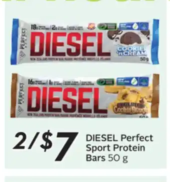 Sobeys DIESEL Perfect Sport Protein Bars offer