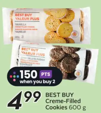 Sobeys BEST BUY Creme-Filled Cookies offer