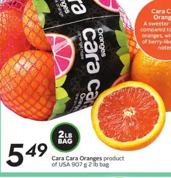 Sobeys Cara Oranges offer