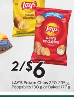 Sobeys Potato Chips 220-235 g g or Baked offer